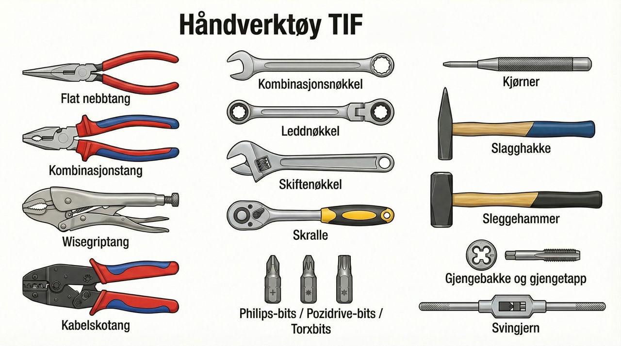 Håndverktøy TIF